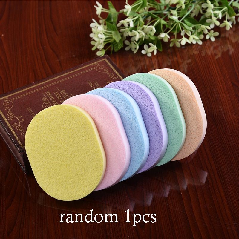1PC Esponja Exfoliante Facial Cleansing Sponge Face Body Scrubber For Baby Adults Wash Pad Puff Skin Cleaner Dead Skin Remover D