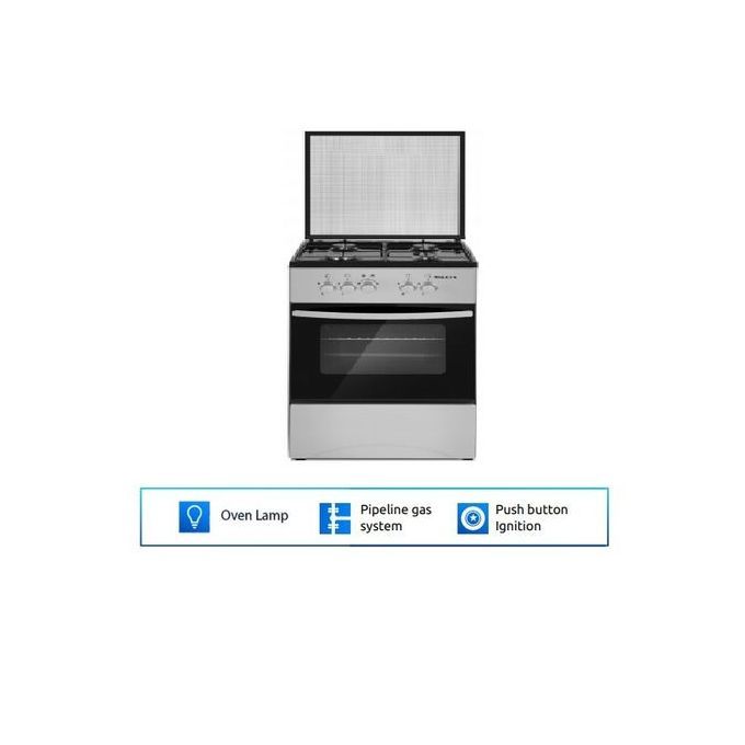 Standing Gas Cooker- MAXI Classic 50x50 4B Basic Black