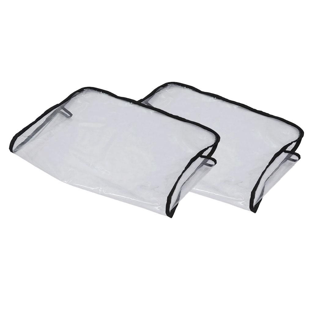 2pcs  S   PVC   Protective Clear