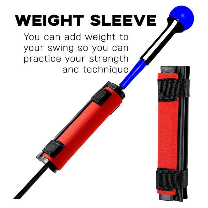 Weight Power Swing Ring For Golf Clubs Training  Practice Tool Red