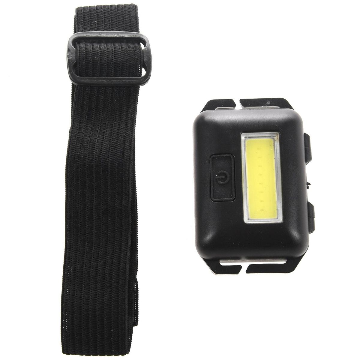 Cob Led Mini head light lamp Headlight 3 Modes Rainproof Head Torch Flashlight Head For Outdoor Camping Fishing Black