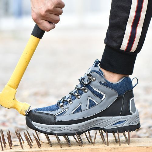 Men's Outdoor High Top Steel Toe Cap Safety Boot Shoes