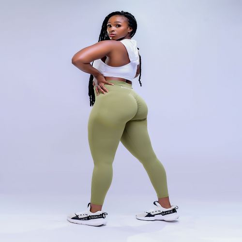 Nina Contour Leggings - Green