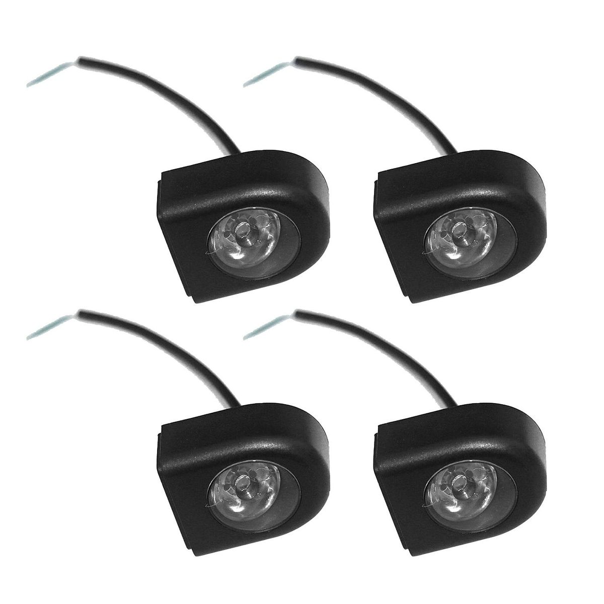 4Pcs Headlight Lamp Led Light Front Lamp Replacement for