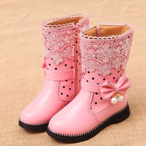 Children's Snow Boots/Martin Boots Pink