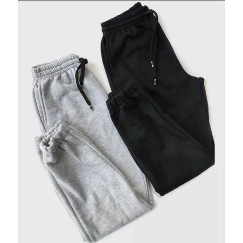 (2) Joggers Plain Pant (Black, Grey)