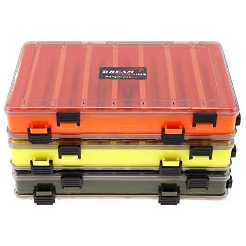 OriGlam Double Sided 14 Compartments Fishing Tackle Boxes