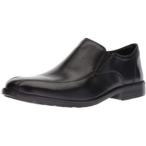 Men's Birkett Step Loafer, Black Leather