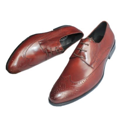 Leather Shoe For Men - Brown
