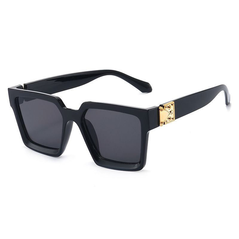 Style Square Frame Sunglasses Big Frame Trendy Sunshade Trend Glasses