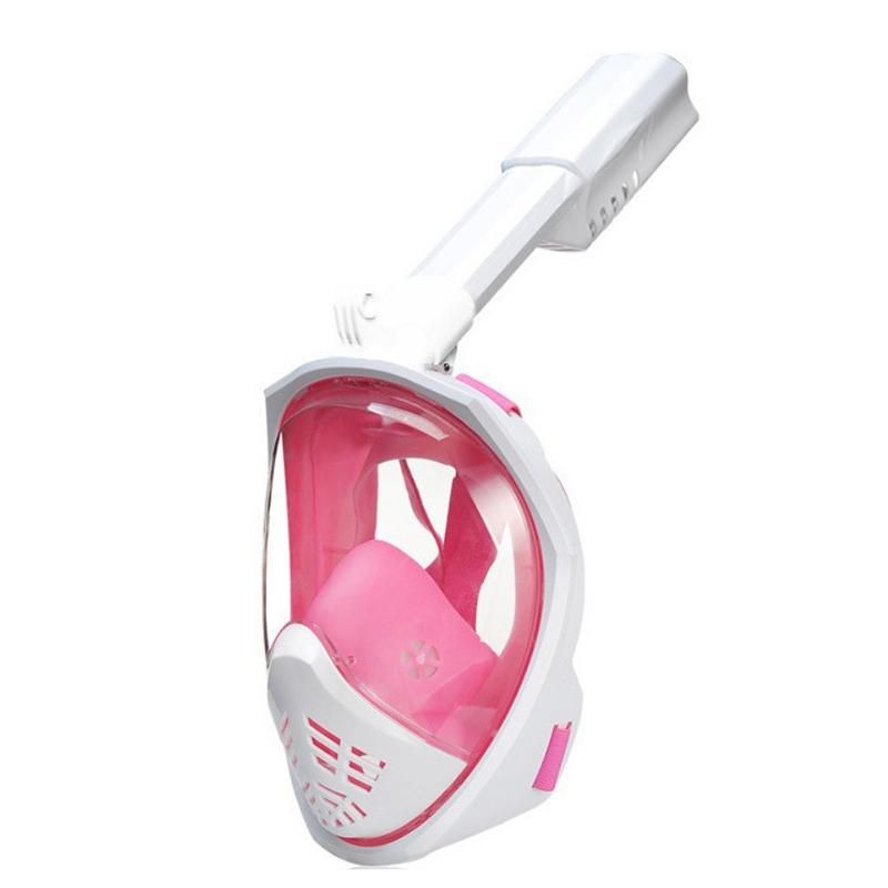Face Snorkel Mask 180° Panoramic with Detachable Camera