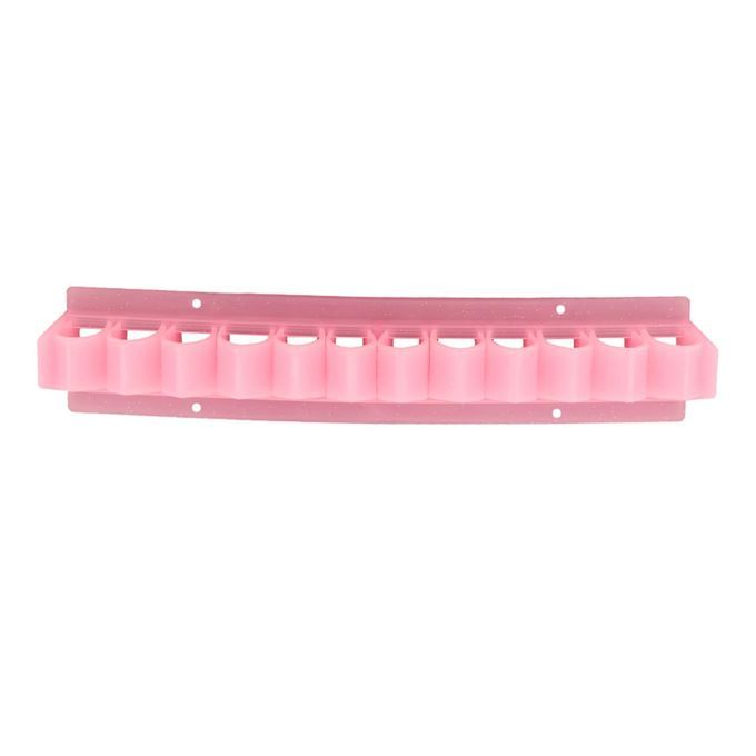 Stables Riding  Rack Holder Holds Up To 12 Whips Bracket Wall Pink