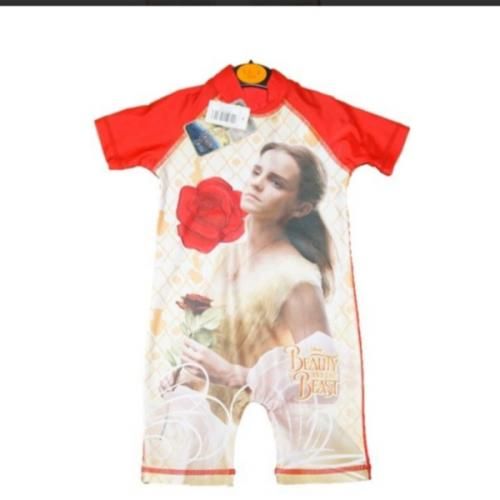 Girls Beauty And The Beast Swimming Suit