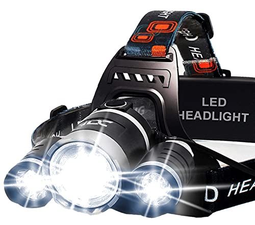 Headlamp Rechargeable  Head Lamp To Wear High Lumen  Led Hea