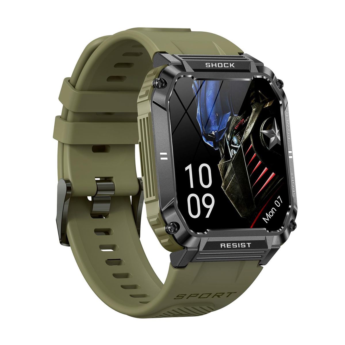 T3 1.95in outdoor Smartwatch HD Color touchscreen Multiple Sports Modes IP68 Waterproof Suitable for Android iOS