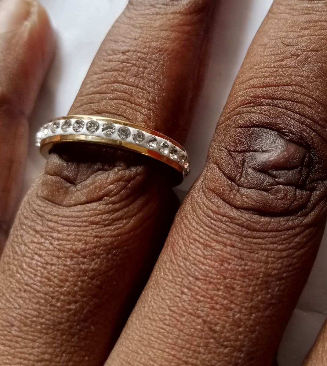 Mens Stoned Ring