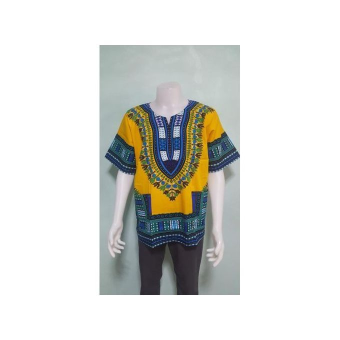 Quality African Prints Danshiki - Unisex