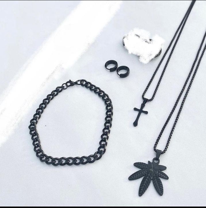 Luxury Jewelry Set (silver Steel)