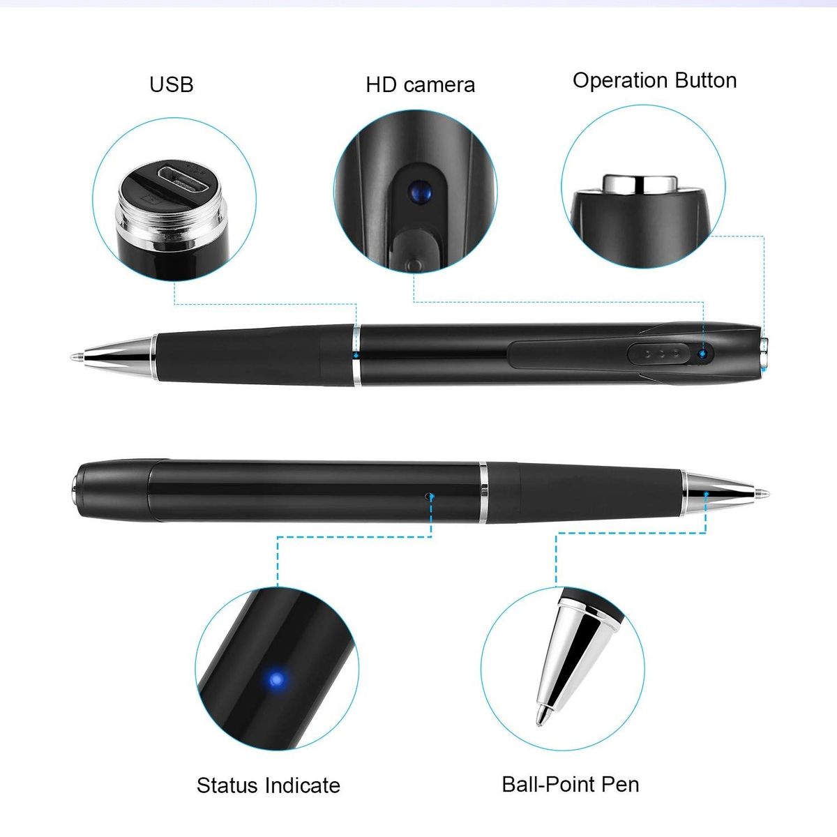 SPY PEN Spy Camera 1080p Hd Recording Pen