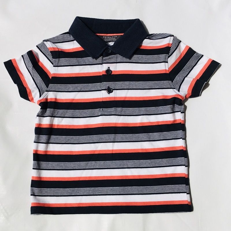 Boys Striped Polo Shirt