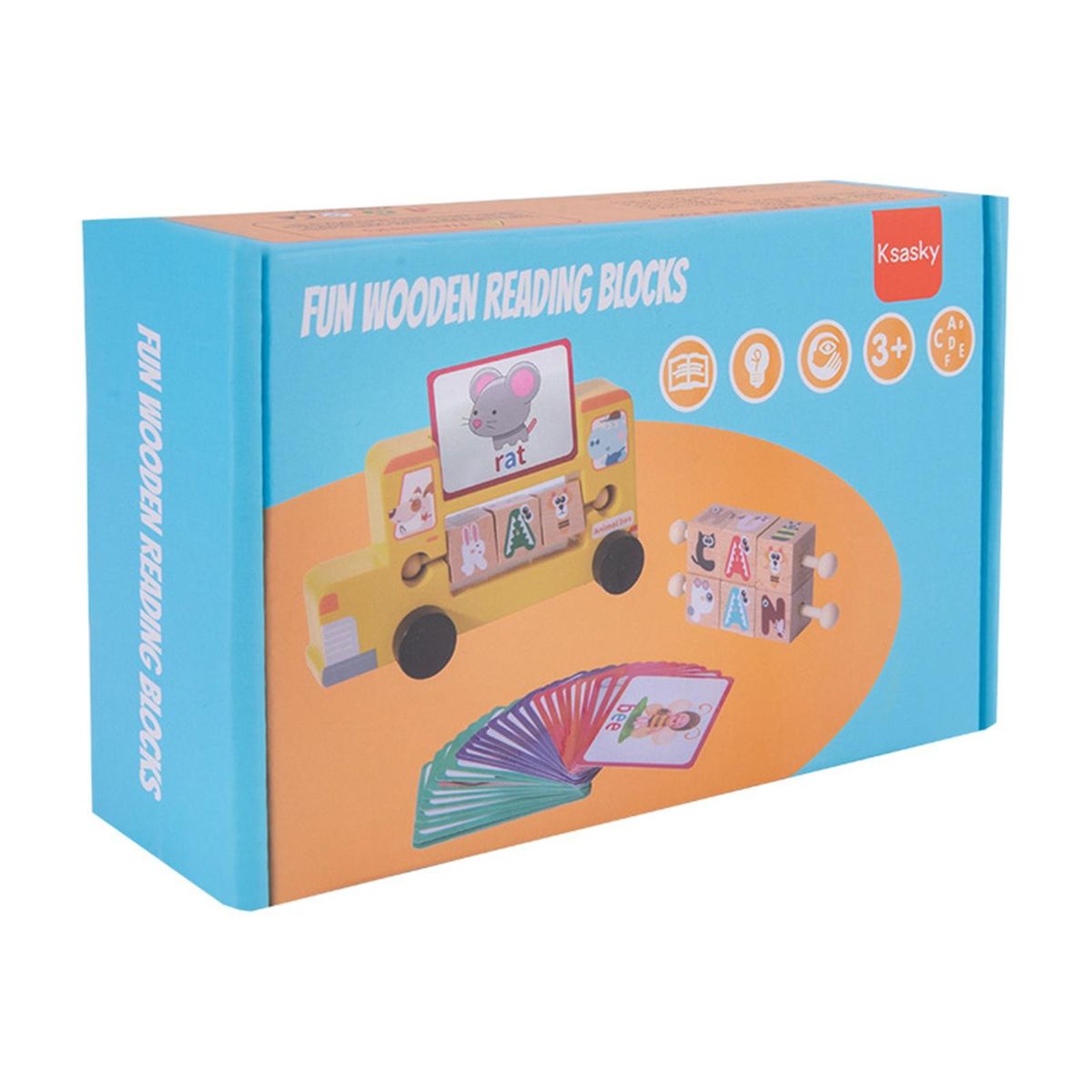 1 Set Letter Spelling Game Parent-child Interactive Flip Letter Spelling Words Game