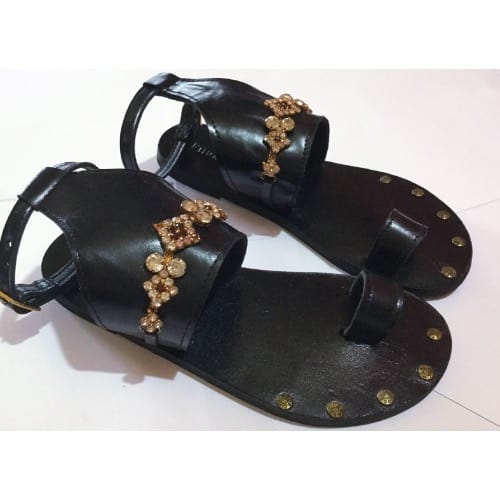 Women's Flat Sandal - Black