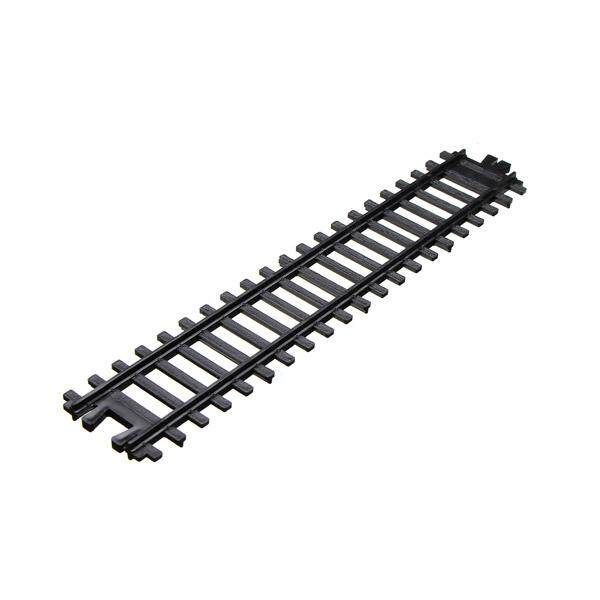 Electric Train Track Rail Railroad Track Radius 23mm Snap Joint Straight Track Railway Model Antique White