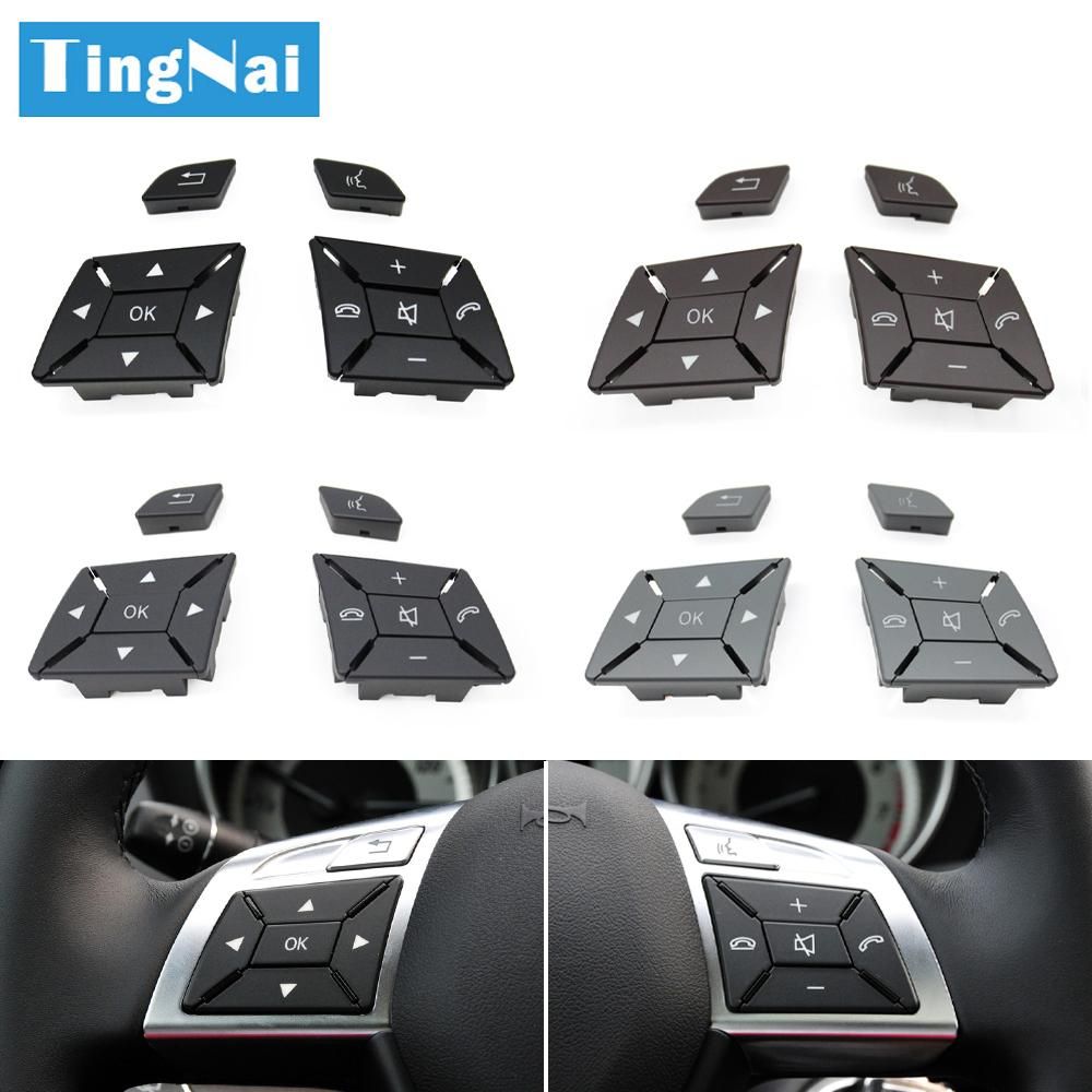 Car Steering Wheel Control Menu Control Switch Button For Mercedes BENZ C E A GLK Class W204 X204 W212 W156 W246 W207 W117 W218