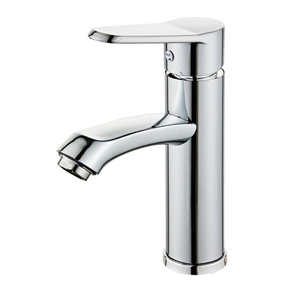 Single Hole Bathroom Faucet, Brushed Nickel Zinc Alloy Bathroom Sink Faucet, Commercial Bathroom Faucets DKZ2004GP