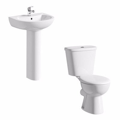 Toilet Seat With Basin & Mixer Ga452