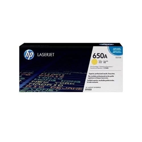 Yellow  Laserjet Toner Cartridge -650a