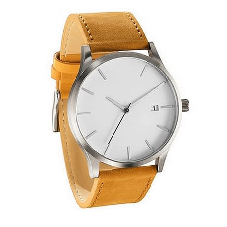 Men's Classic Quartz Wrist Watch - Brown