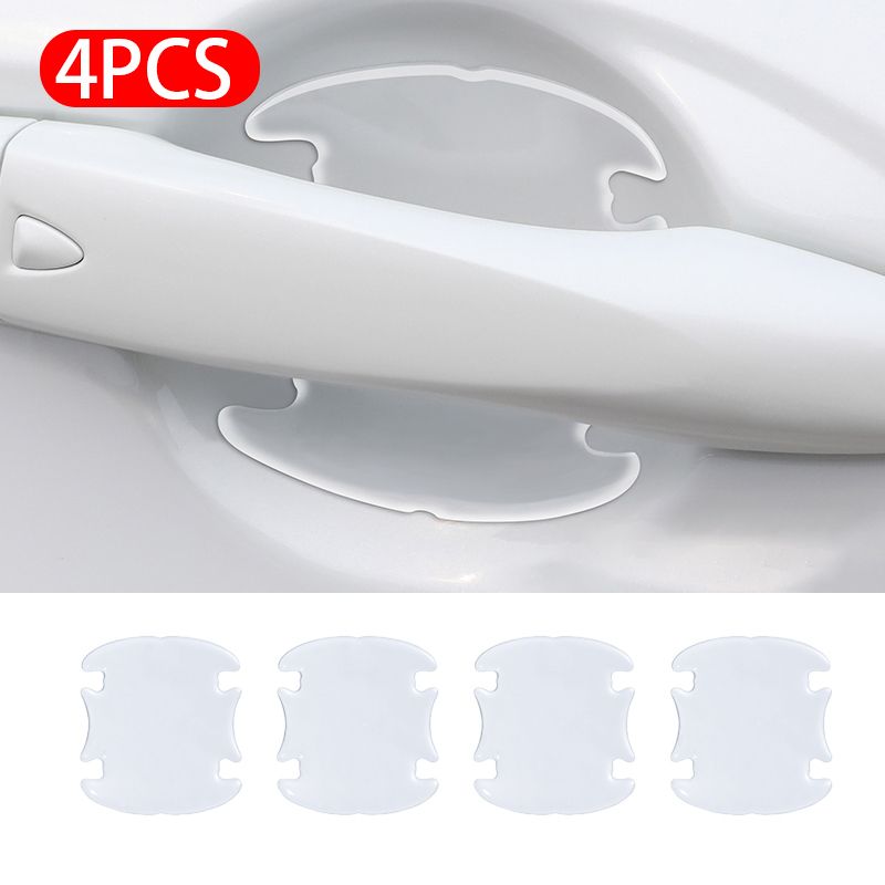 Car Door Bowl Handle Protector Stickers For Peugeot 206 307