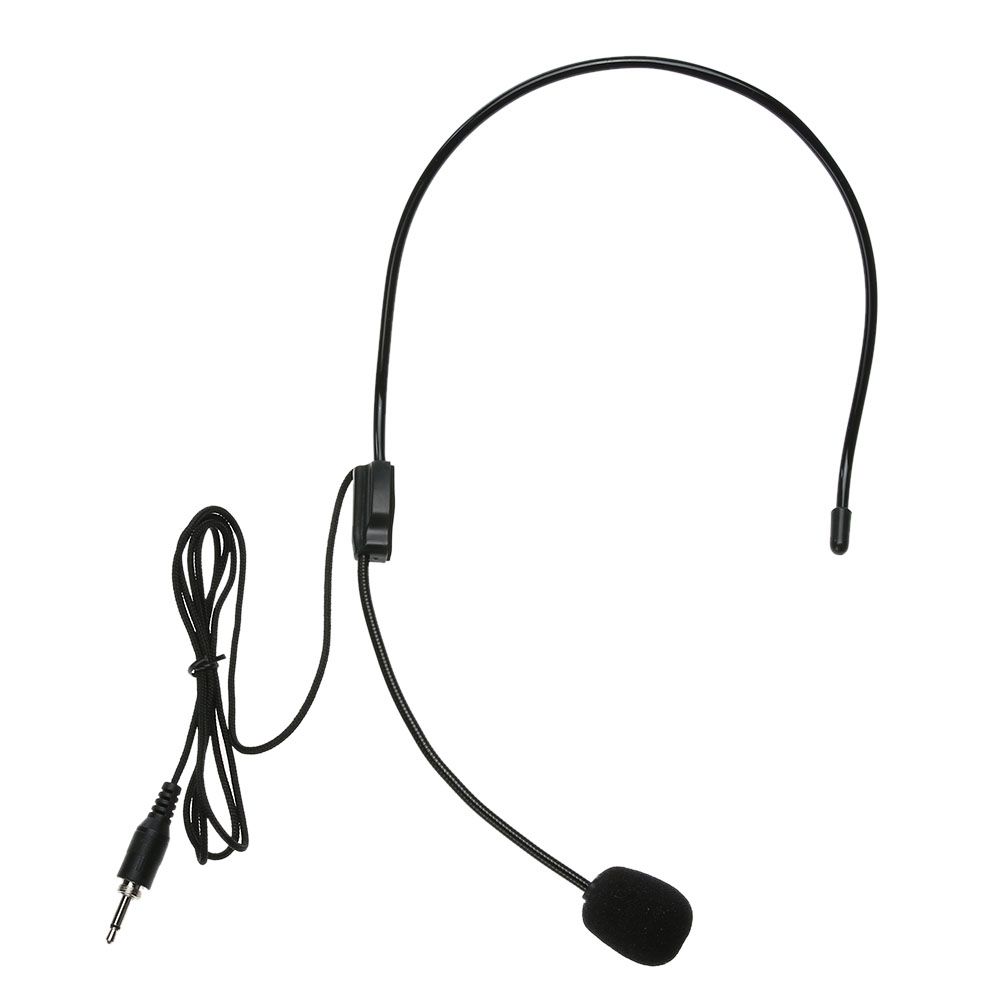Microphone 3.5mm Portable Head Lightweight Condenser Hands