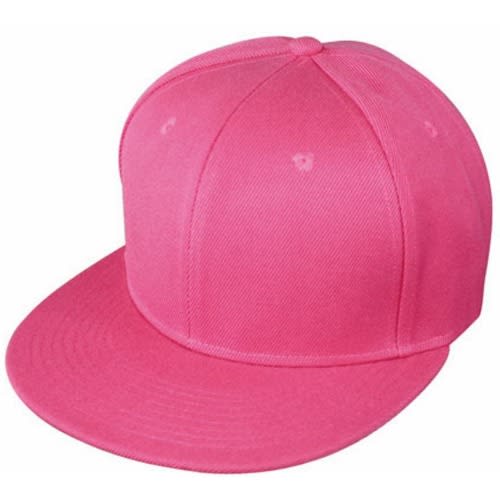 Baseball Plain Face Cap - Pink