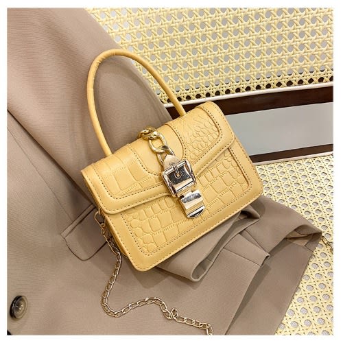 Unique Handbag- Yellow