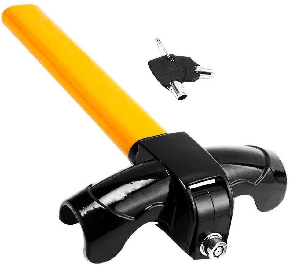 Universal Security Anti Theft Heavy Duty Car Suvs Rotary Steering Wheel