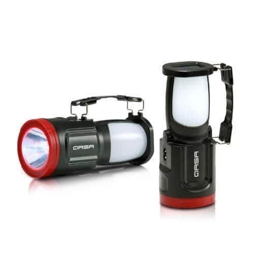 Rechargeable Lantern With Built-in Solar Panel - Qltn-81b - 900mAh