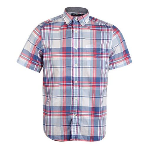 Classic Fit Men's Plaid Shirt
