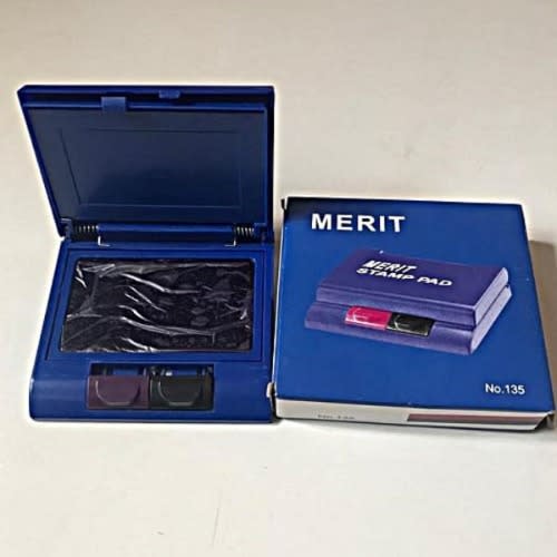 Two Colour Ink Stamp Pad
