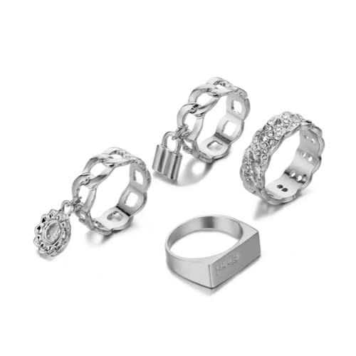 Ring Set - Silver -Style 2