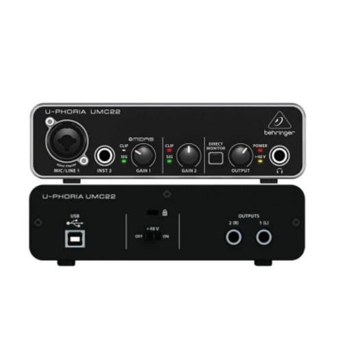 U-phoria Umc22 Audio Interface 002