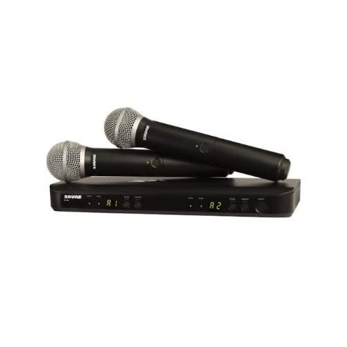 Double Wireless Microphone - Blx288/sm58