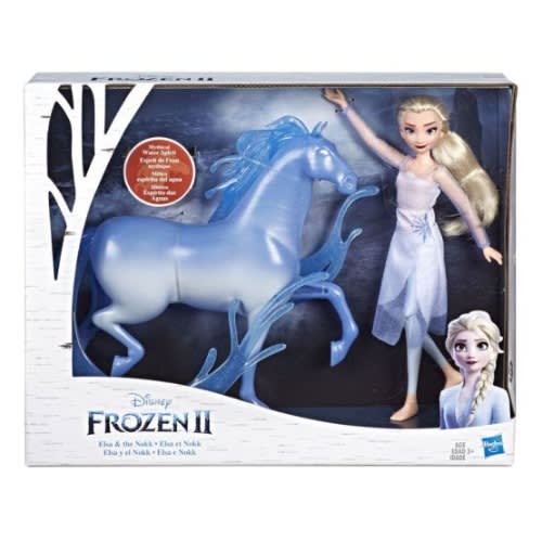 Disney Frozen Elsa Fashion Doll And Nokk Figure