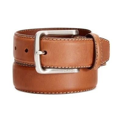 Leather Belt For Men - Brown