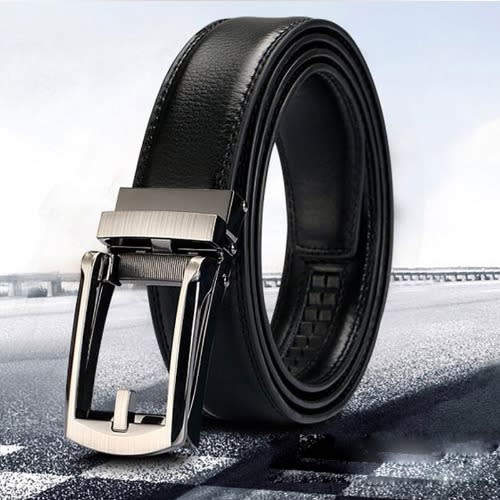 Men's Leather Belt - Black