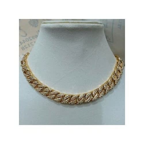 Cuban Chain Choker - Gold