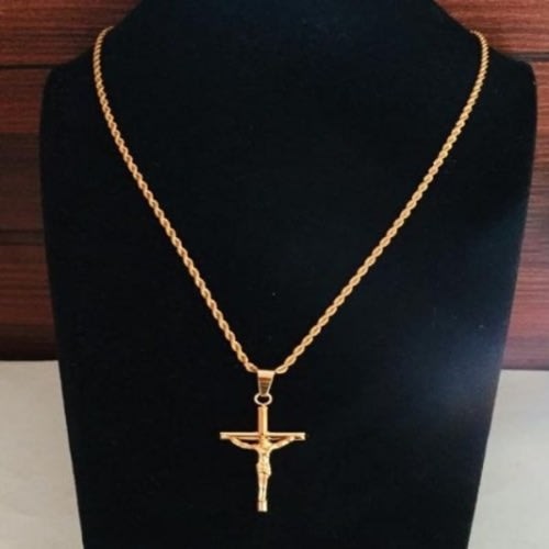 Cuban Chain With Hook - Gold