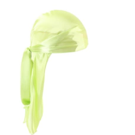 Silk Plain Durag- Lime Green