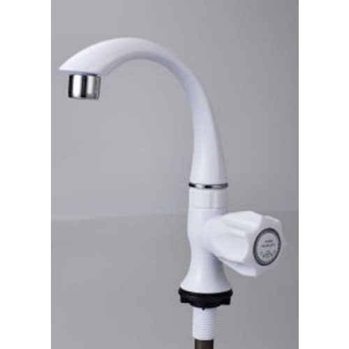 Plastic Sink Tap Cock PVC Hose Bibcock Garden